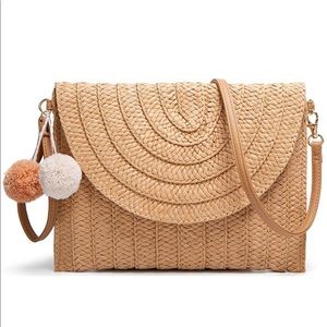 Straw Crossbody Bag